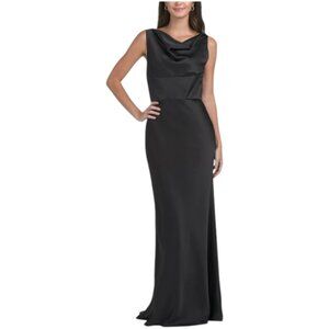 AMSALE Cowl Neck Gown